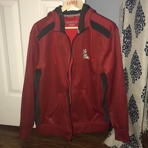 ole miss thermal nike zip up